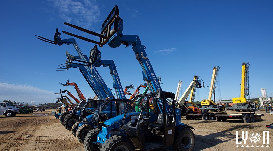 Get your equipment ready for auction